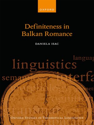 cover image of Definiteness in Balkan Romance